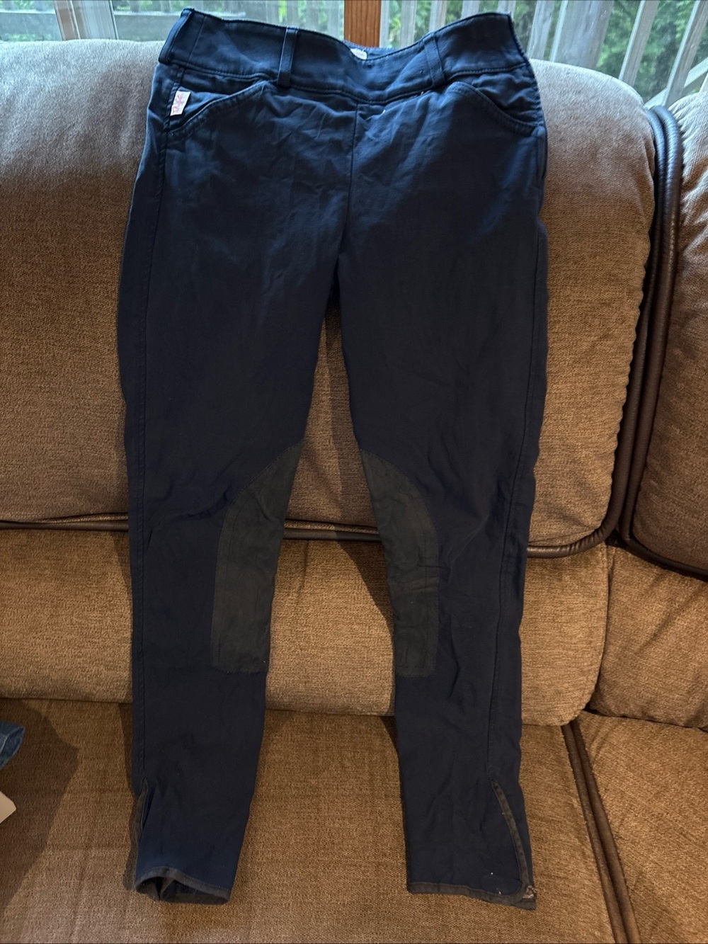 The Tailored Sportsman English Riding Habits Blue Breeches Pants 24 Womens